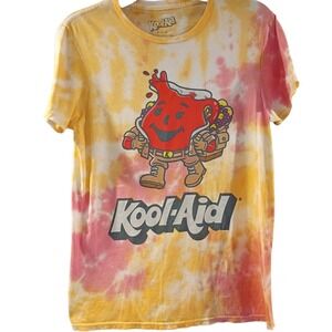 Adult Unisex Tie-Dye 1980s Retro-Inspired Kool Aid Man "Oh Yeah!" Funny T-shirt